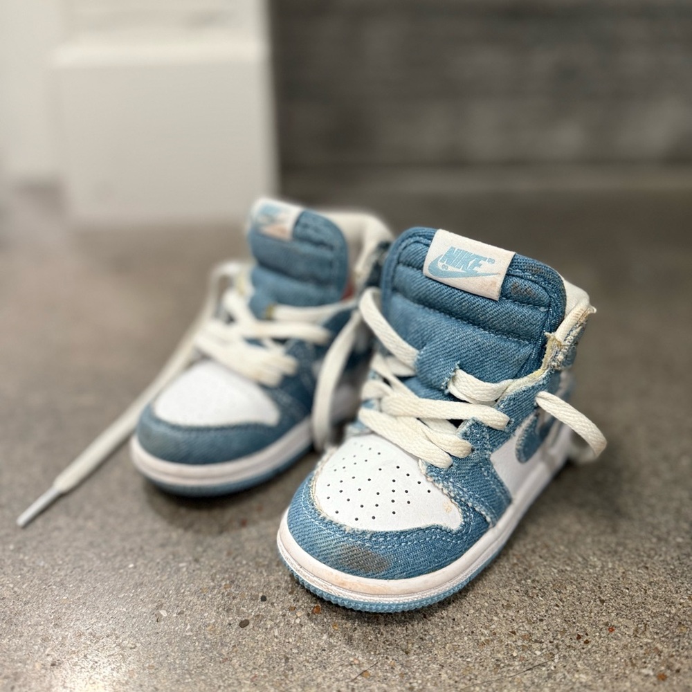 Baby Jordan 1 High Denim